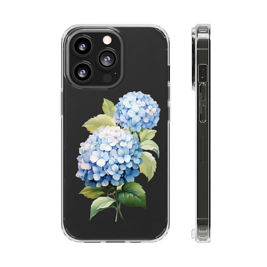 Hydrangeas in Japanese Fresh Style - IPhone Case