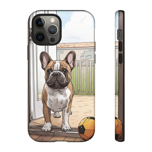 French Bulldog Playing Ball
